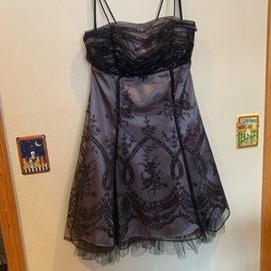 Special Occasion Formal Dress with Embroidery